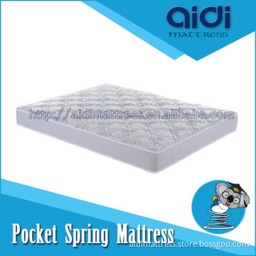 3-Star Hotel Anti-Mite Bamboo Foam Pocket Spring Single Bed Mattress AC-1212